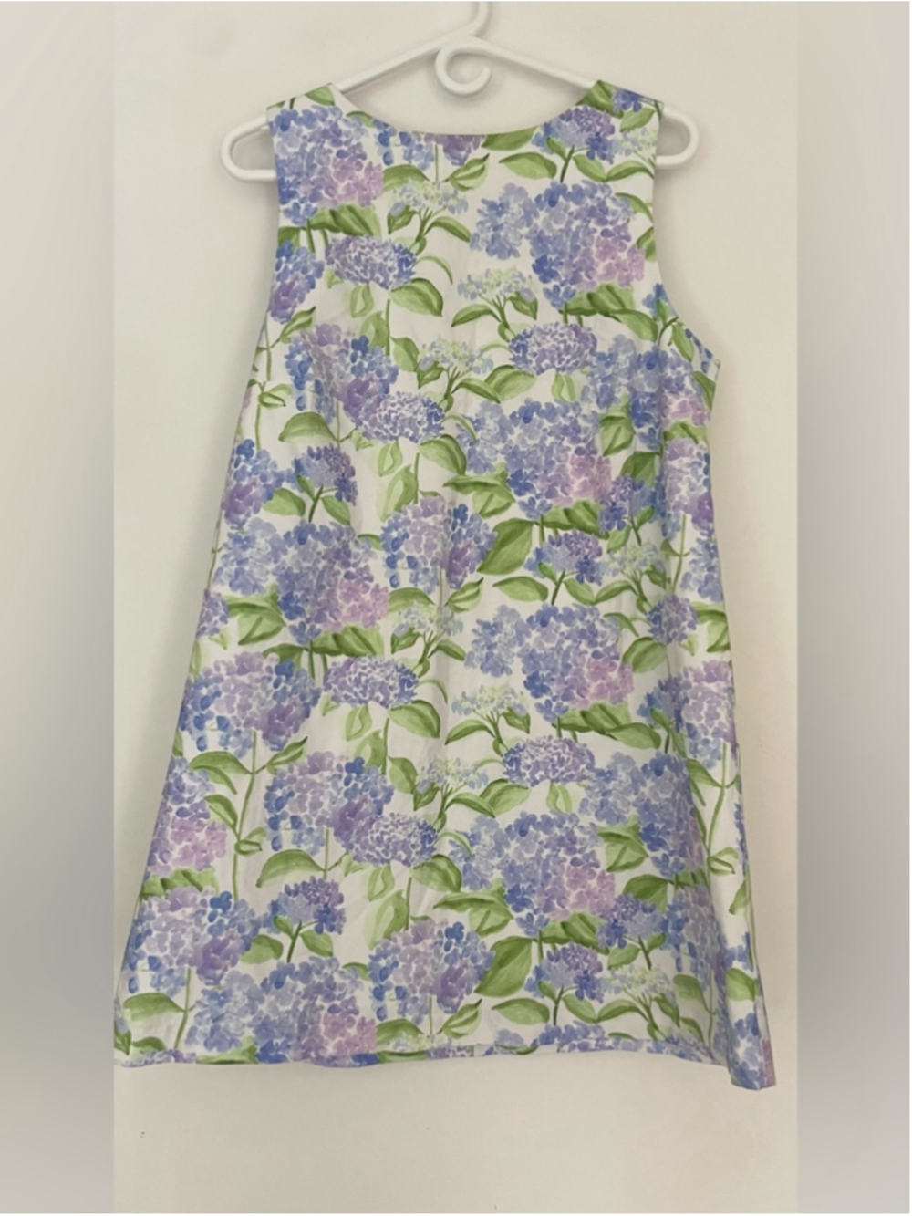 Hill House Charlie Dress Hydrangea Shift Dress | Size M | 100% Cotton - Picture 7 of 8